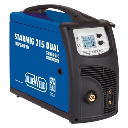 Инверторный полуавтомат Blueweld STARMIG 215 DUAL SYNERGIC (MIG-MAG/MMA/TIG) Инверторный полуавтомат Blueweld STARMIG 215 DUAL SYNERGIC (MIG-MAG/MMA/TIG)